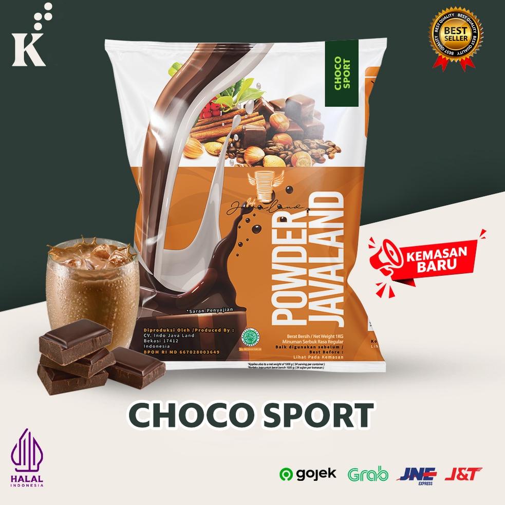 

HOT Bubuk Minuman Bubble Powder Drink Rasa Choco Sport ORIGINAL Javaland 1 kg