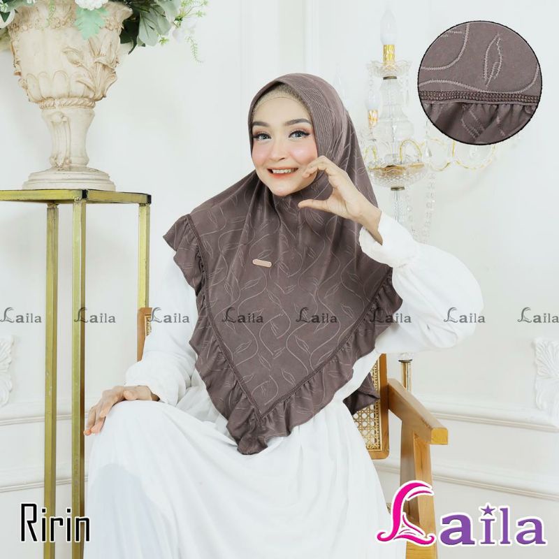 HIJAB INSTAN RIRIN by LAILA HIJAB