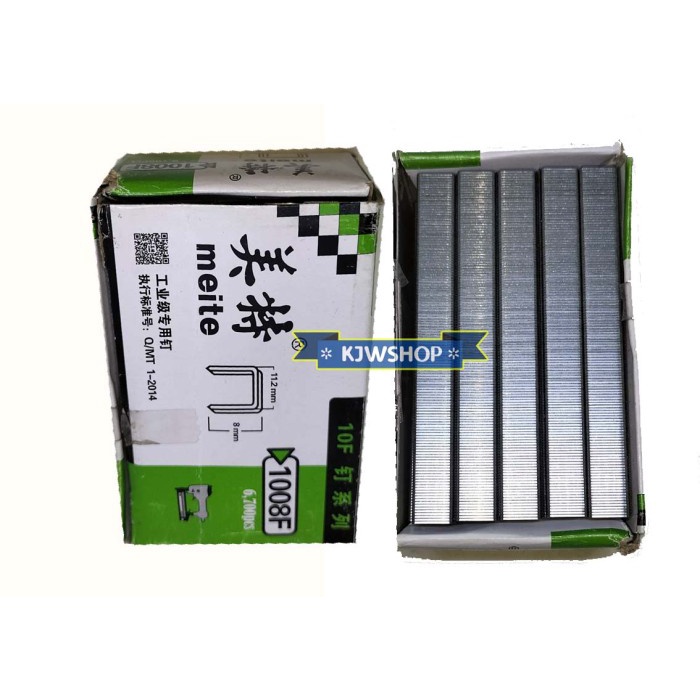 

Isi Staples Tembak 8mm J-1008F isi 5000pcs / Gun Tacker Refill murah