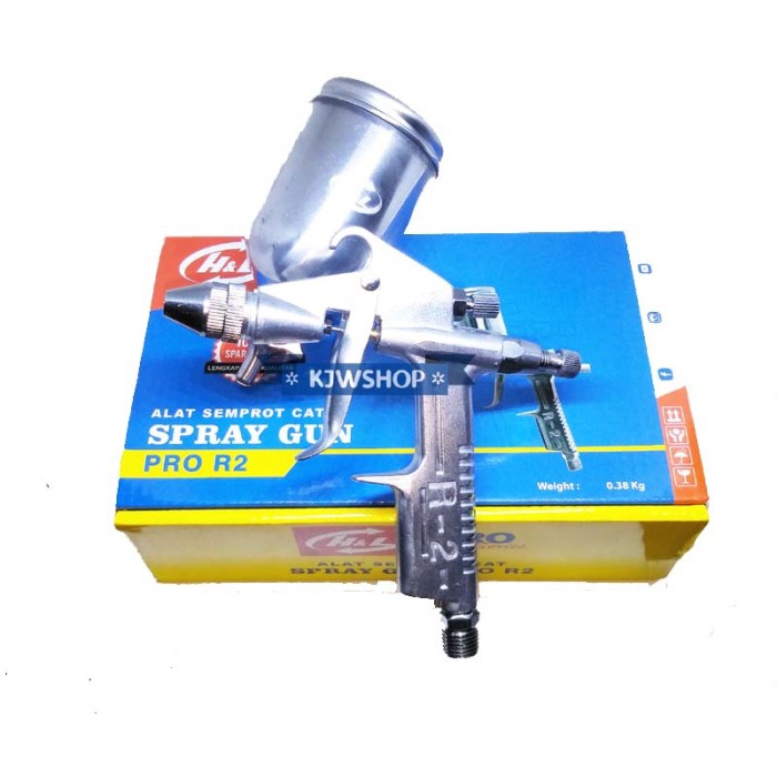 Spray Gun SANTANA R2 Spuyer Lancip (tabung atas) MURAH murah