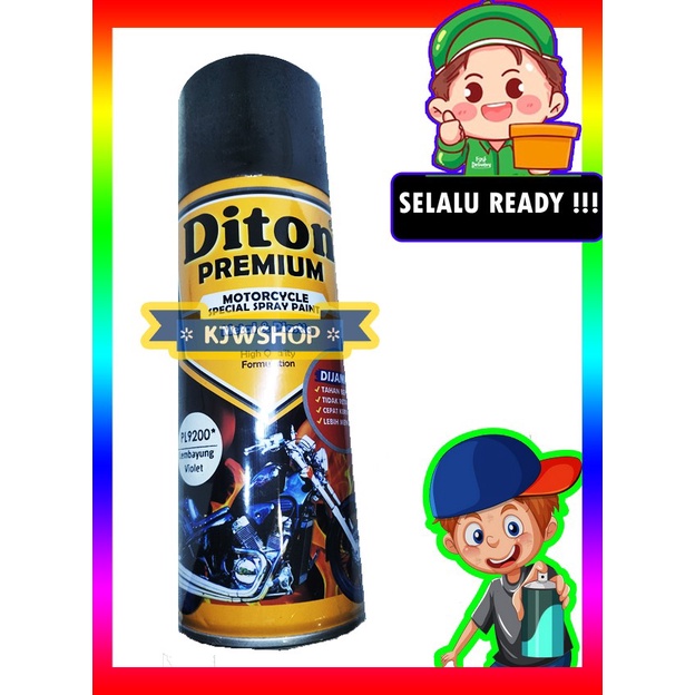 Lembayung Violet 9200 Ungu Cat Semprot Spray Paint DITON PREMIUM 400cc murah