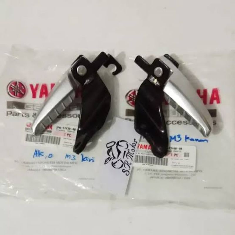 Footstep belakang kanan kiri yamaha xride 125 ori yamaha