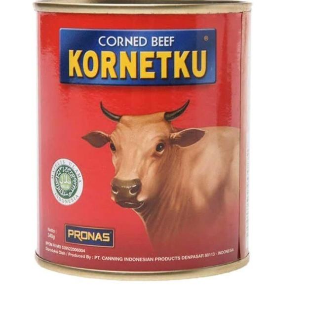 

Toko Spesial Mm3M7Pronas KORNETKU Corned Beef Kornet Daging Sapi 340gr