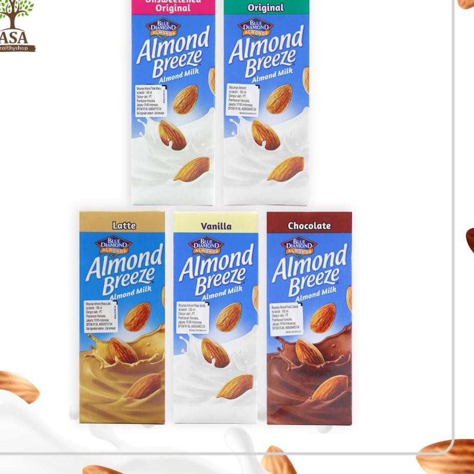 

Keren abis 7o2NcBlue Diamond Almond Breeze Almond Milk 180ml