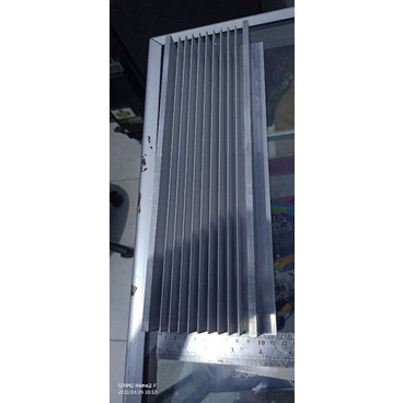 Heatsink 3u build up tebal 6mm HS 3u 30cm 23sirip