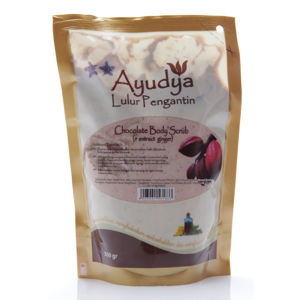 Ayudya Lulur Pengantin Chocolate 300 refill