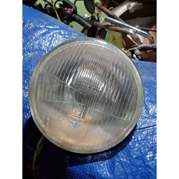 reflektor autopal 7 inch + lampu