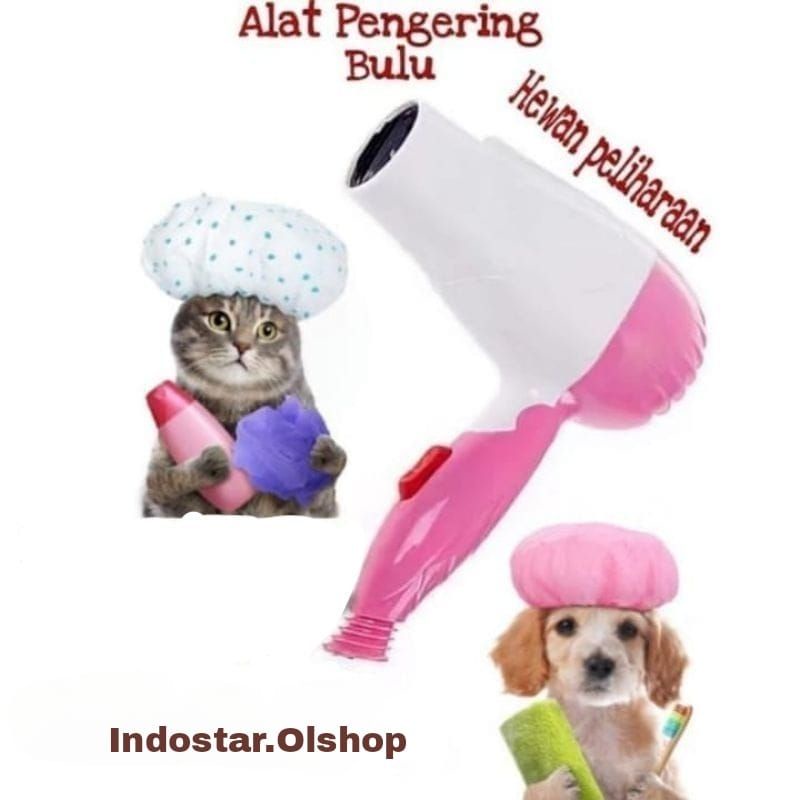 HAIR DRYER KUCING PENGERING RAMBUT BULU KUCING ANJING KELINCI⭐ IndoStar ⭐