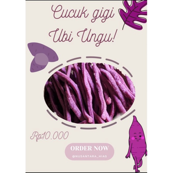 Cucuk gigi ubi ungu