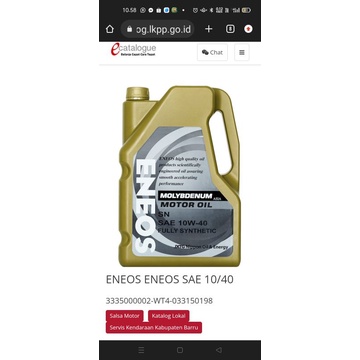 oli eneos SAE 10/40