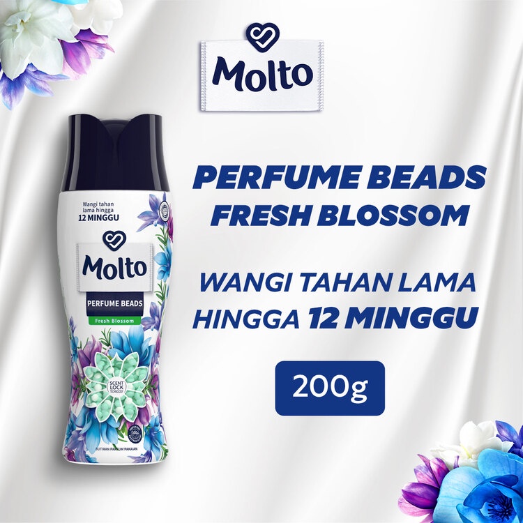 MOLTO PERFUME BEADS FRESH BLOSSOM - PERFUME BOOSTER 200 G