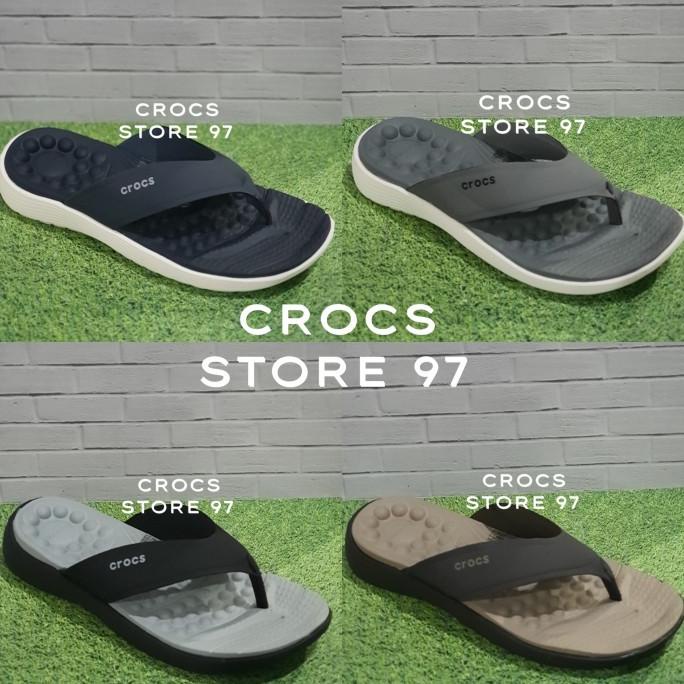 New Sale Sandal Crocs Pria / Crocs Reviva Jepit Canvas Original