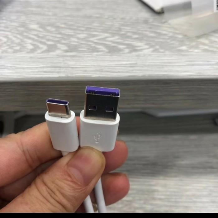 Travel Charger Huawei P30 Pro Type C 4A 40 Watt Super Fast Original