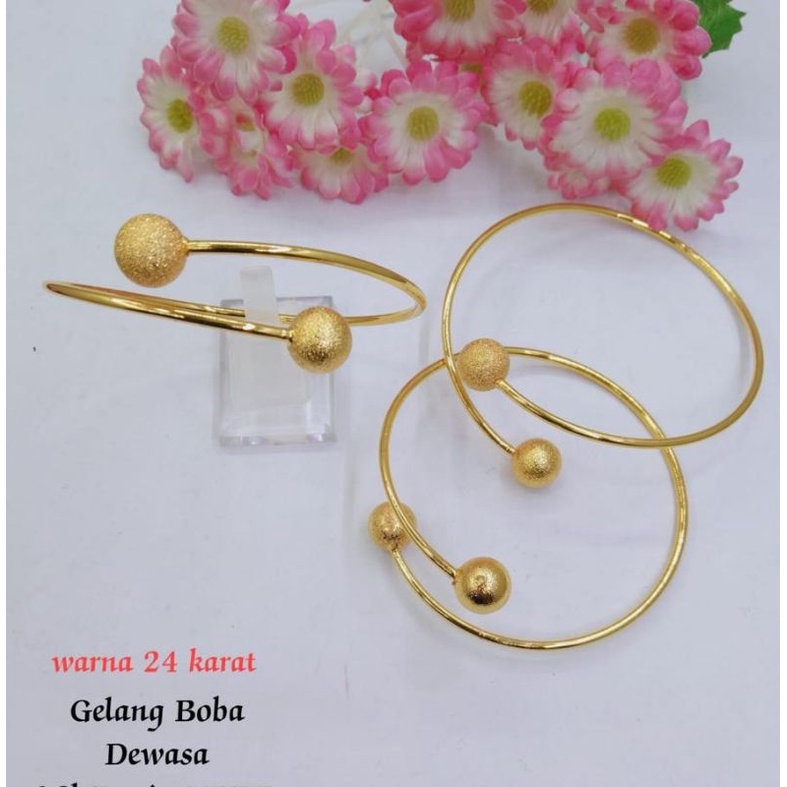 Gelang Xuping Bengel Boba gold 018