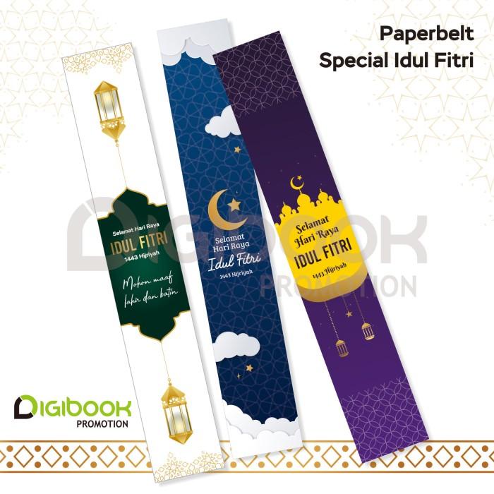 

Paperbelt Idul Fitri 7,5 X 47,5 Cm - Hiasan Boks Hampers Idul Fitri 086