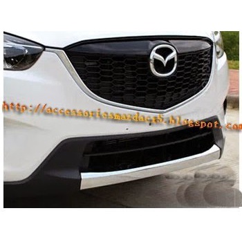 Front Bumper Protection Crome Mazda CX5