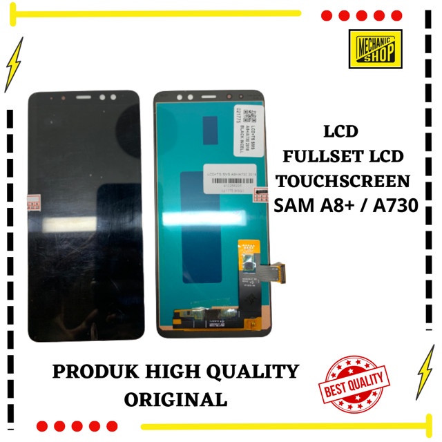 LCD SAMSUNG A8 PLUS A730 / A8+ A730 FULLSET BLACK