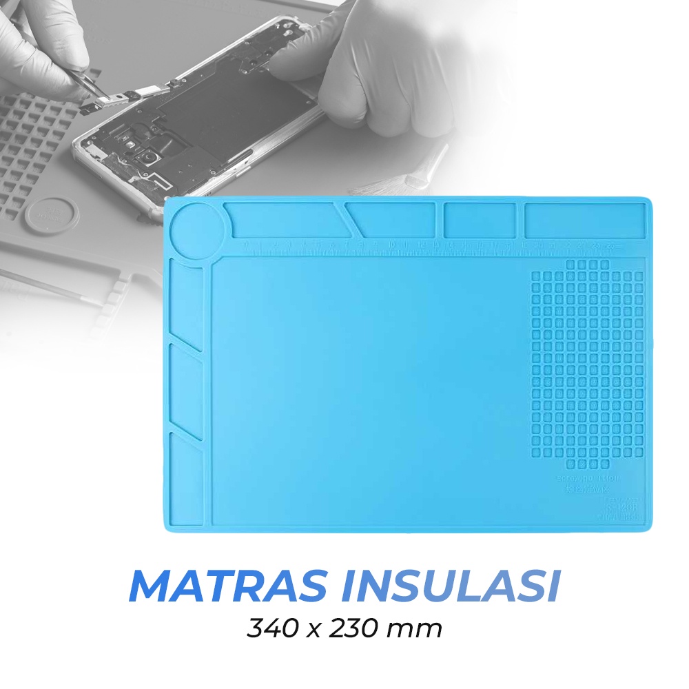 

Heat Insulation Working Mat Alas Matras Kerja 340 x 230 mm | Cutting Mat