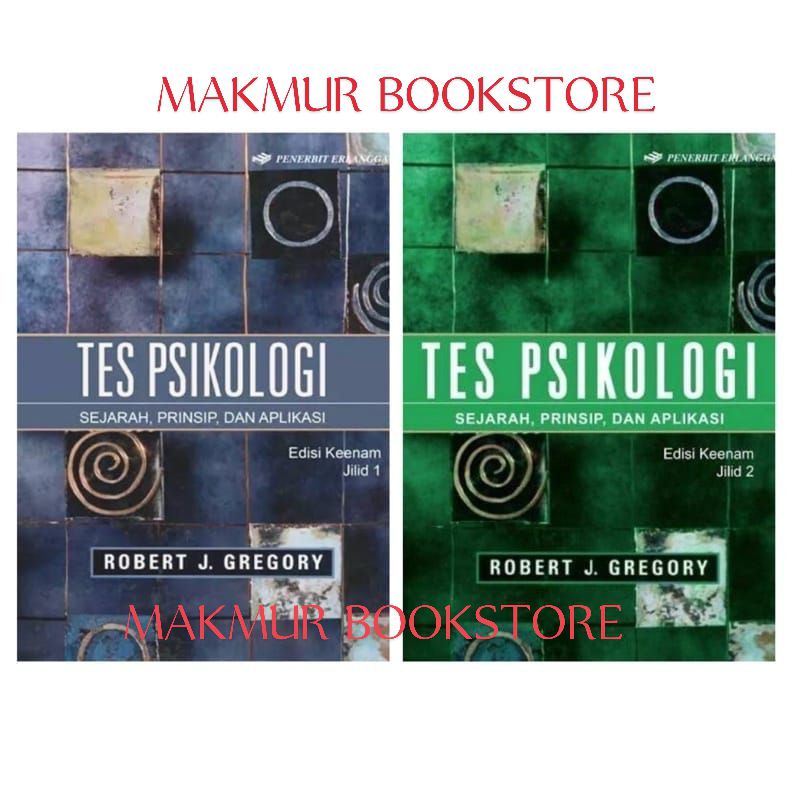 TES PSIKOLOGI EDISI 6 JILID 1 & 2 BY ROBERT J.  GREGORY