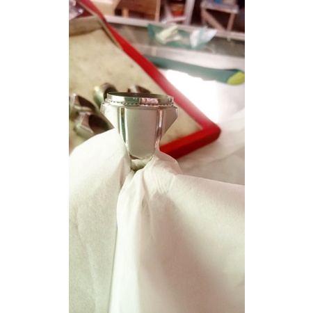 emban ikat ring monel super doff handmade