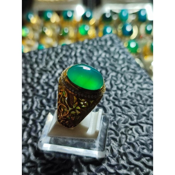 batu bacan gulau ijo botol