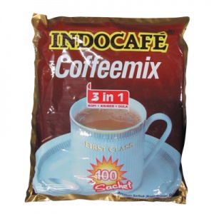 

INDOCAFE COFFEE MIX 3 IN 1 BAG 100X20g