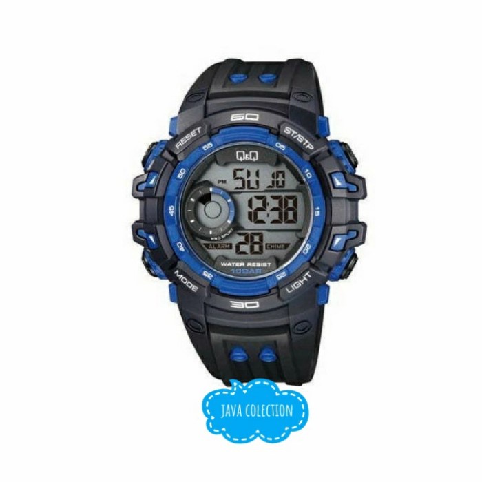 Diskon Spesial Jam Tangan Pria Q&Q Qq M156J004Y Digital Rubber Original Termurah