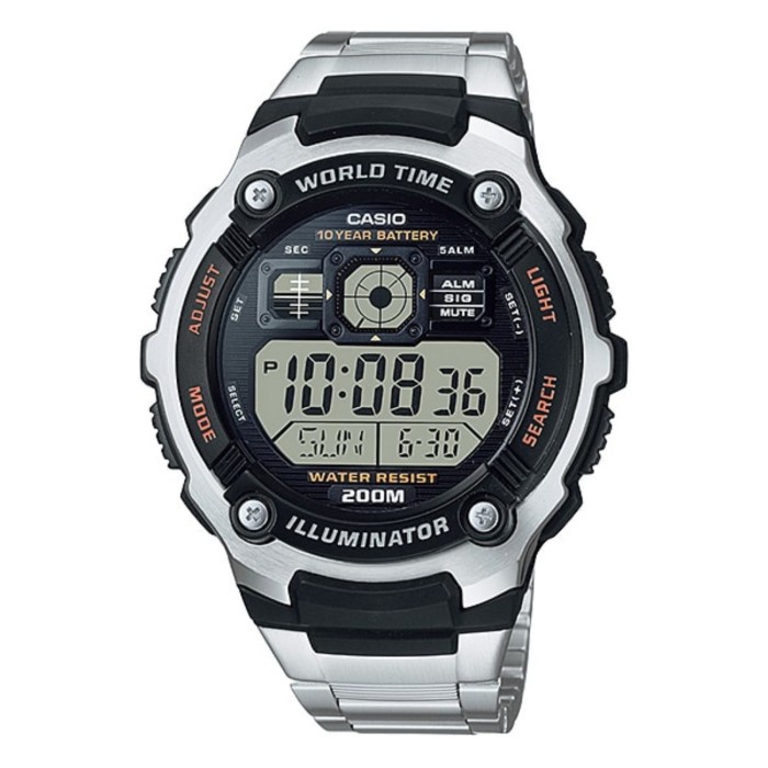 Hot Sale Casio Digital Men'S Ae-2000Wd-1Av / Ae2000Wd Original & Bergaransi Terlaris