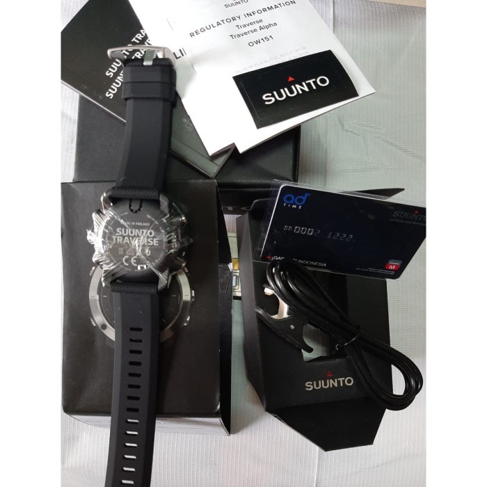 Hot Sale Promo Jam Tangan Pria Original Suunto Traverse Black Garansi Ad Time Terlaris