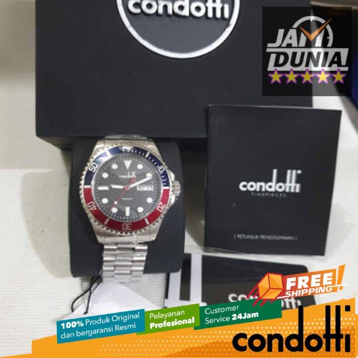 Flash Sale Jam Tangan Condotti Watch Original Cn1137A-Blr03-S02 1137A Jam Pria La Termurah