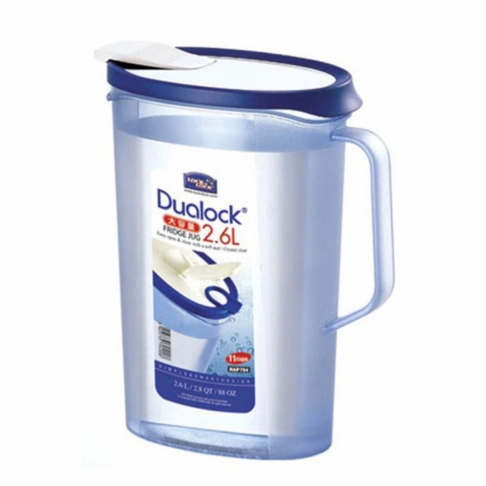 Terlaris [Lock N Lock] Fridge Jug 2.6Liter/Botol Air/Teko Minum