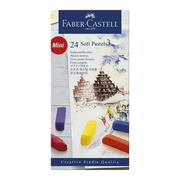 

Terlaris Faber Castell Soft Pastel 24 Warna Creative Studio Crayon