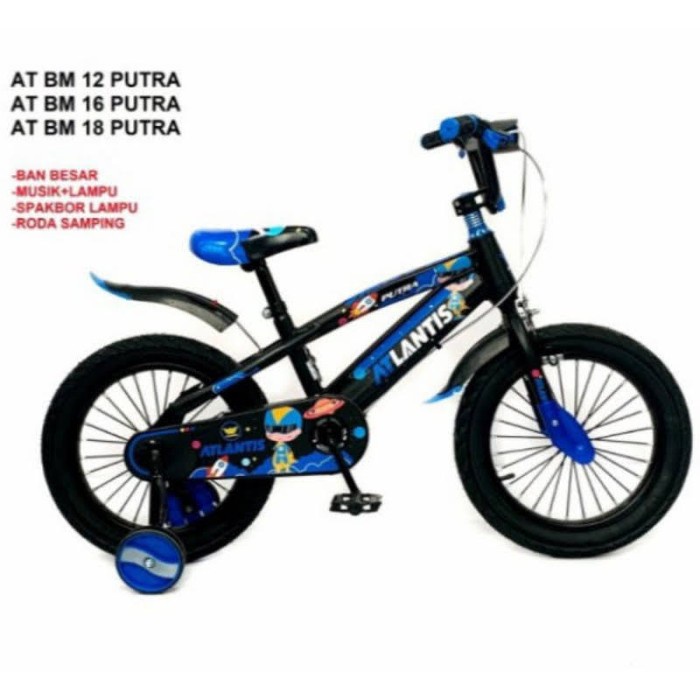 Terlaris New Sepeda Bmx 16" Atlantis Sparta Ban Jumbo