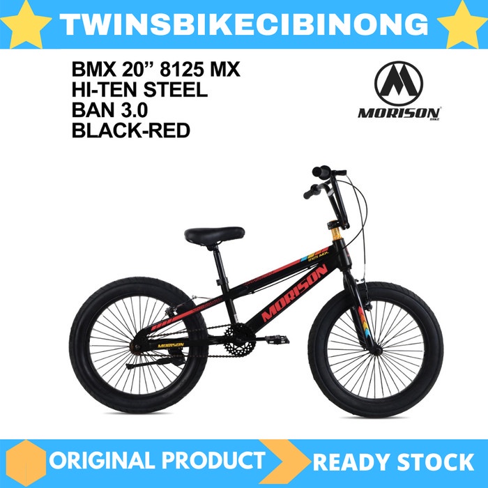 Terlaris Sepeda Bmx 20 Morison 8125 Mx Ban 3.0 Jumbo