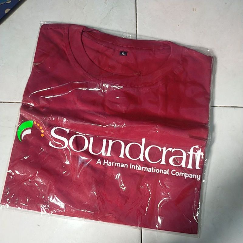 SOUNDCRAFT kaos sablon kaos SOUNDMAN