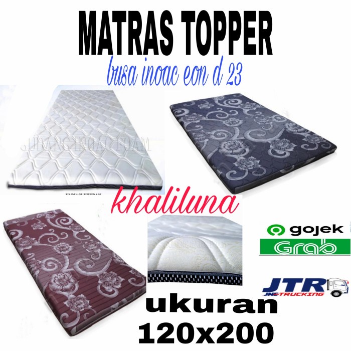 Terlaris Matras Topper/Alas Kasur Uk 120X200