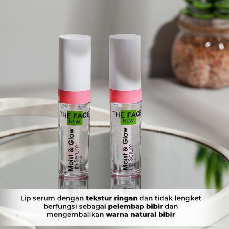 Lip Serum The Face Moist &amp; Glow - Perawatan Bibir