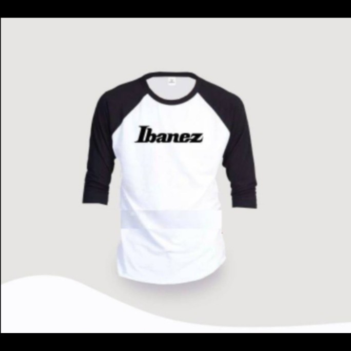 KAOS BAJU DISTRO IBANEZ RAGLAN REGLAN POLOS CUSTOM INDONESIA MURAH COD TERMURAH