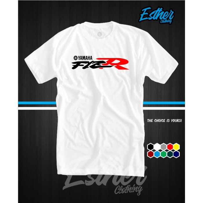 KAOS BAJU MURAH DISTRO YAMAHA F1ZR FIZR POLOS CUSTOM MOTOR OTOMOTIF MURAH MERIAH