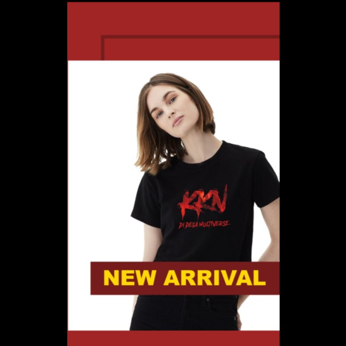 KAOS BAJU COMBED 30S DISTRO KKN DI DESA MULTIVERSE PENARI POLOS CUSTOM PROMO