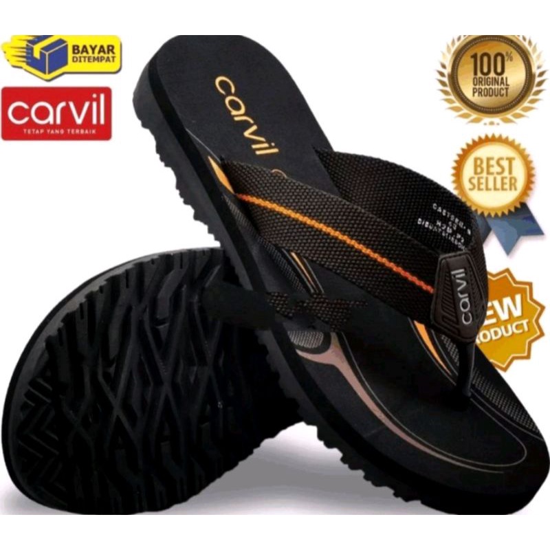 SENDAL CARVIL/SENDAL JEPIT CARVIL PRIA/WANITA TERMURAH PREMIUM ORIGINAL TERMURAH
