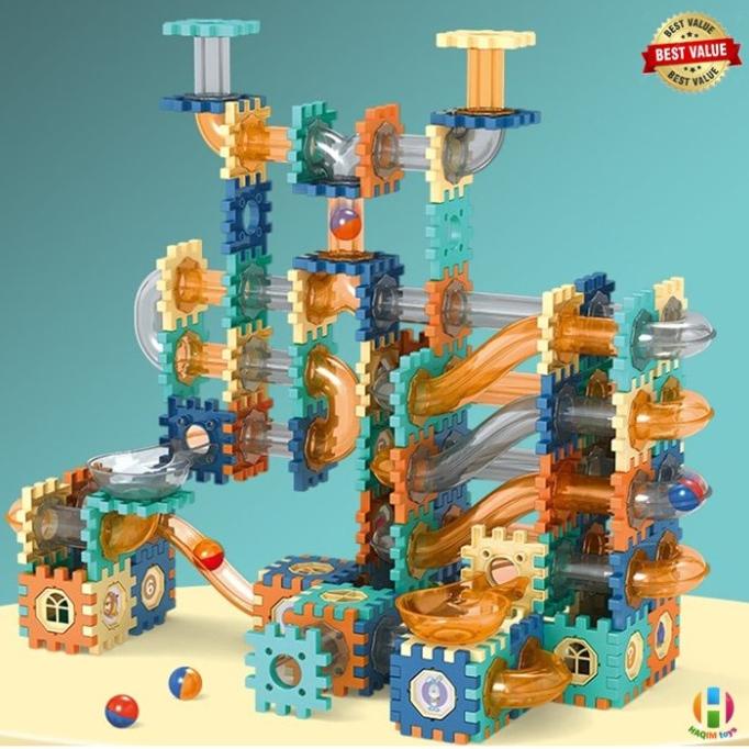 Mainan Edukasi Anak Perempuan Laki Laki 3 5 Tahun Lego Blok Pipa H83