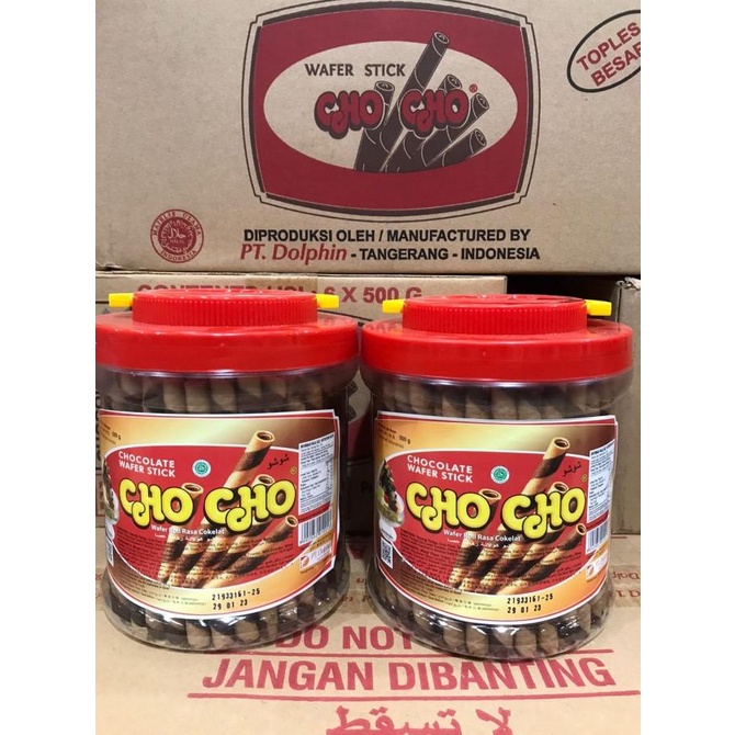 

^%^%^%^%] Kue Lebaran Idul Fitri Cho Cho Wafer Stick Chocolate 500 gr