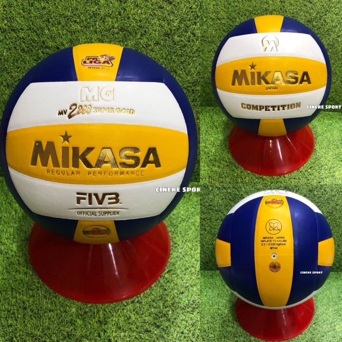 Bola Voli Mikasa MV 2200 Super Gold JAPAN  MV2200
