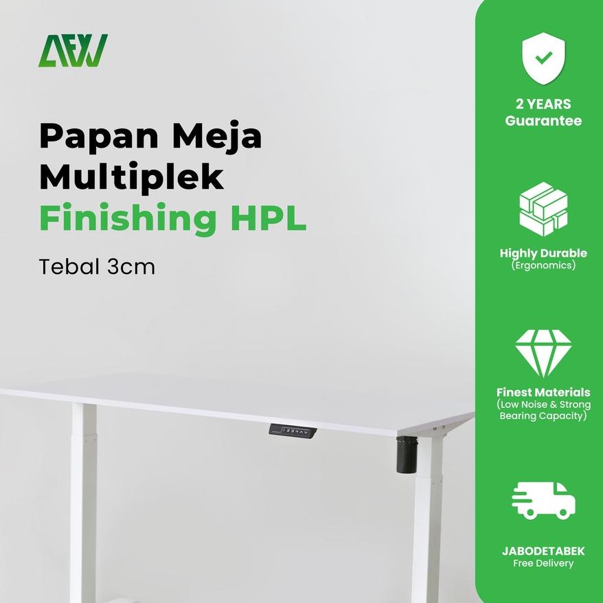 Papan Meja Multiplek Finish Hpl Bakesonalities