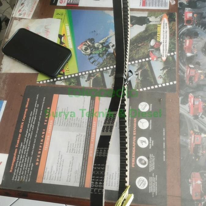 """] fan belt / vbelt yanmar TE 550 ex / Te 550 n