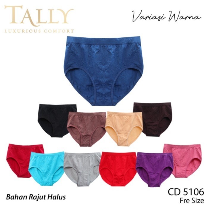 Terlaris Cd Tally 5106 Celana Dalam Semi Korset Rajut Stretch Body