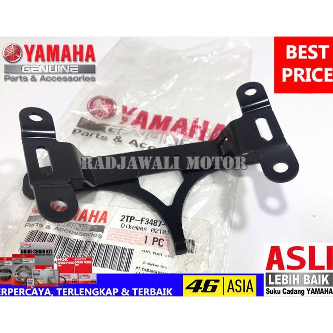 DUDUKAN PLAT NOMOR NEW VIXION ADVANCE/NVA 2015 ASLI ORIGINAL YAMAHA suku cadang 54PR23