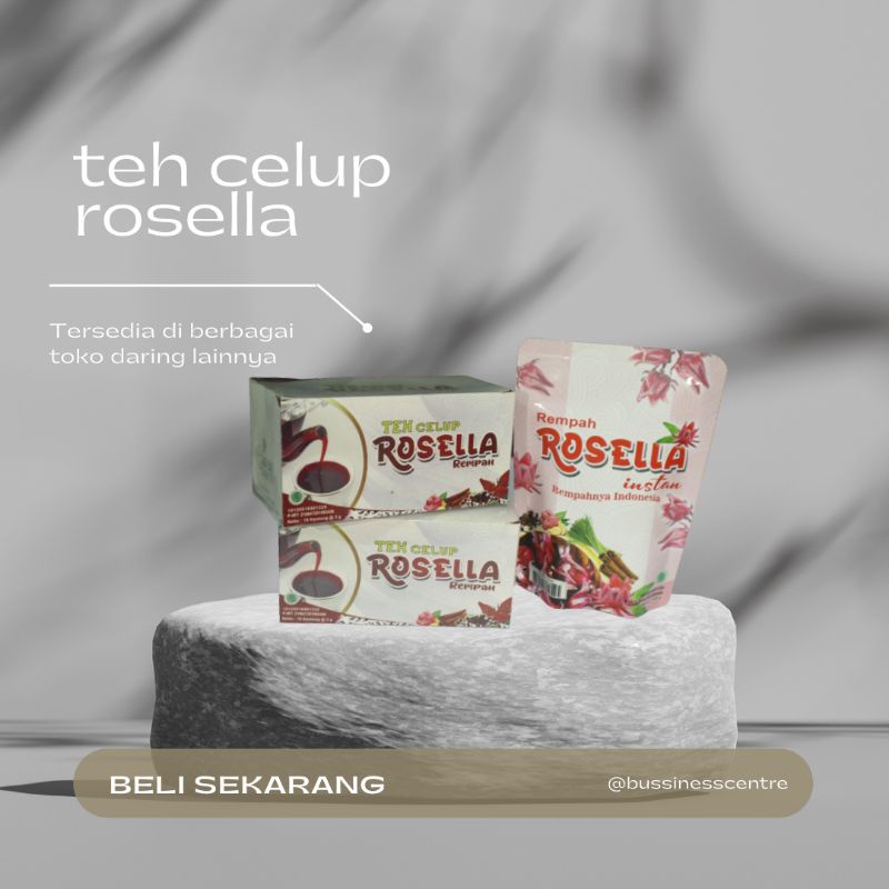 

MINUMAN HERBAL Teh Celup Rempah Rosella