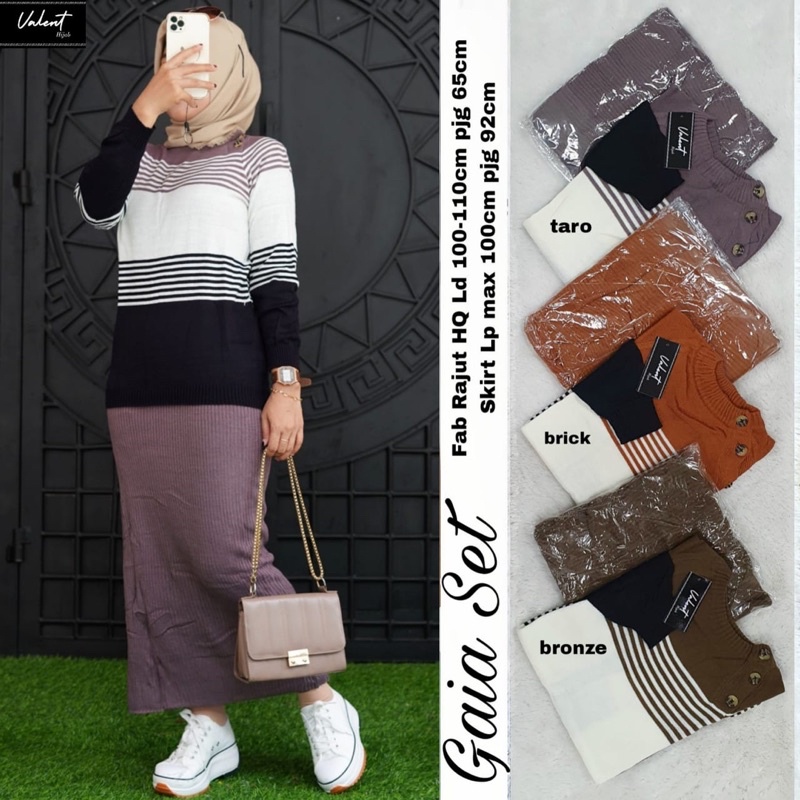 Gaia set / set dress BY VALENT